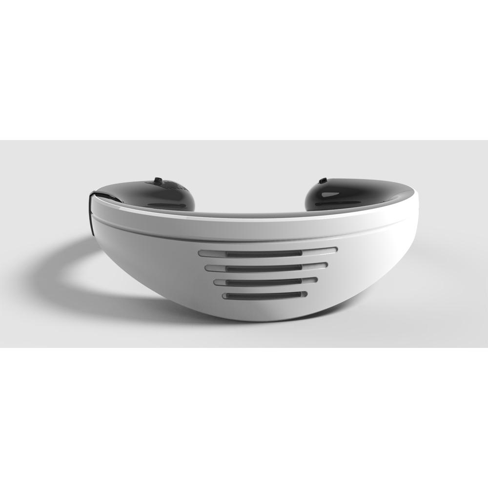 EOS Convenient Wearable Type Portable Air Purifier Hepa Filter Black & Orange